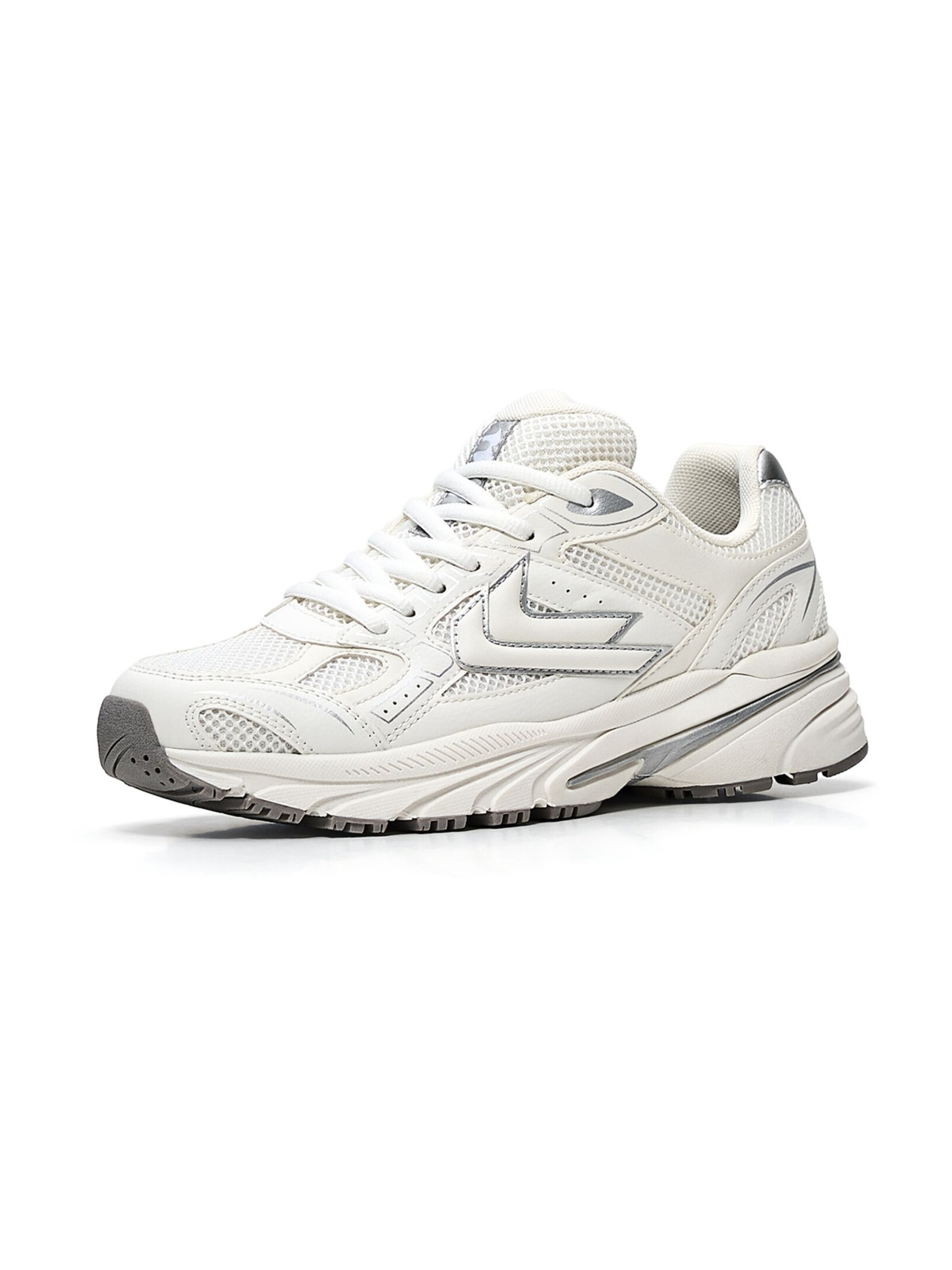 Baskets basses Bershka en blanc : devant