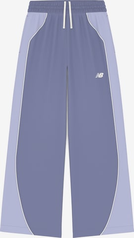 Pantalon 'Trackside' new balance en violet : devant