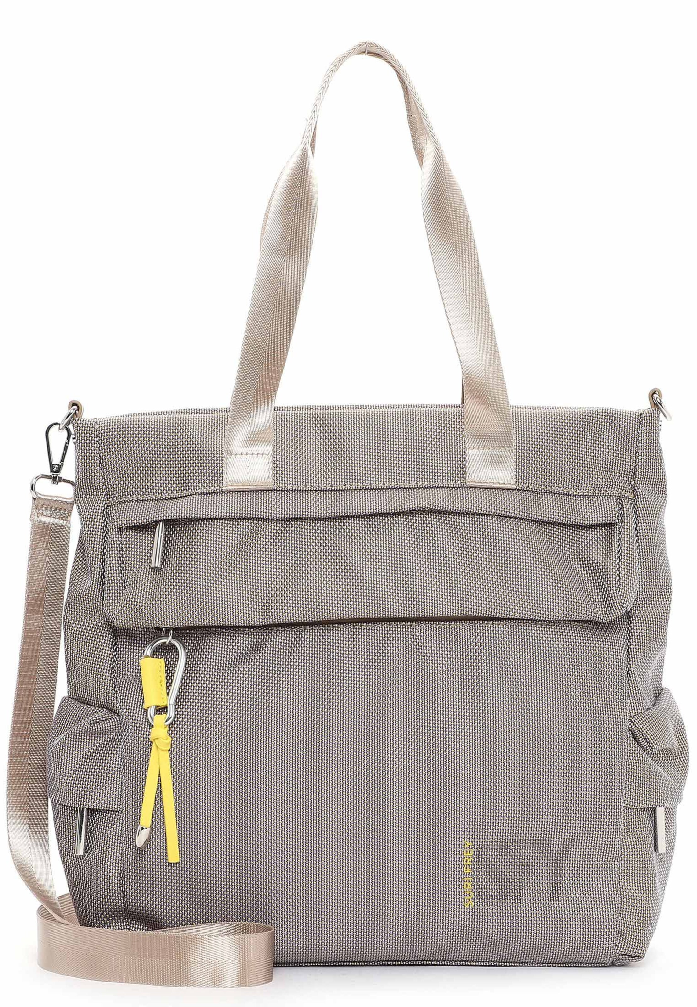 Borsa a spalla 'Sports Marry' di Suri Frey in beige: frontale