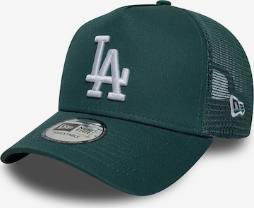 NEW ERA Sportkeps '9FORTY Los Angeles Dodgers MLB Essential' i grön: framsida
