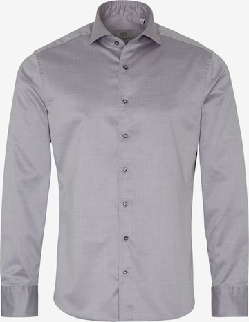 ETERNA Slim Fit Hemd in Grau: predná strana