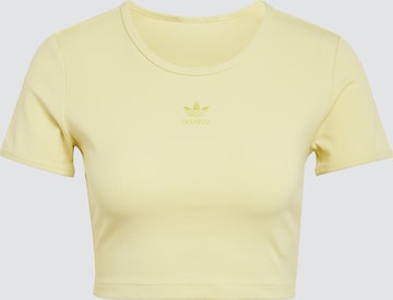 ADIDAS ORIGINALS T-Shirt in Gelb: Vorderseite