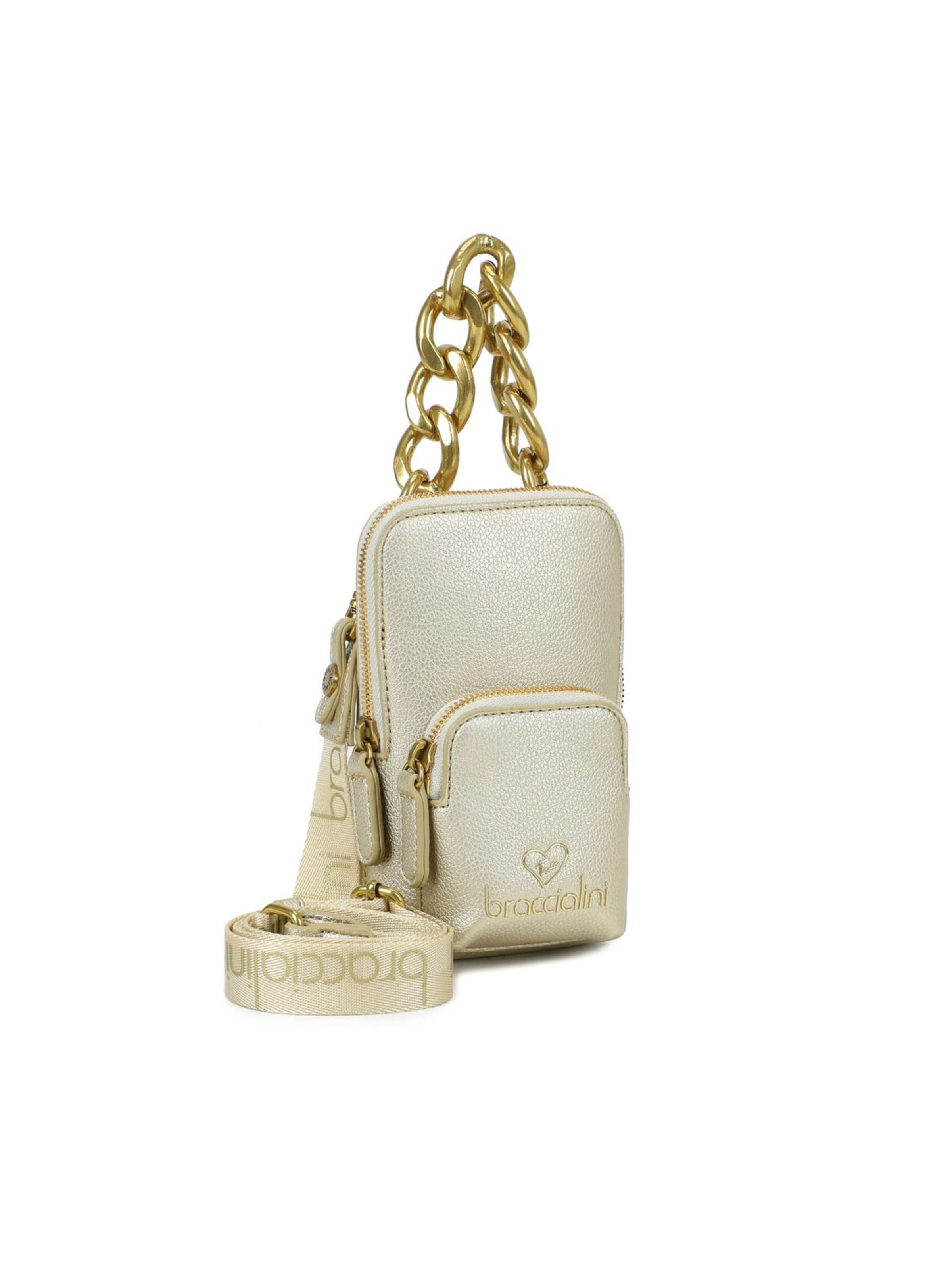 Sac à bandoulière 'Jinny Jewels' Braccialini en argent