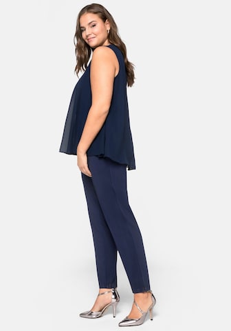 SHEEGO Jumpsuit in Blauw