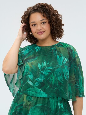 Robe Fiorella Rubino en vert