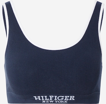 Tommy Hilfiger Underwear T-shirt Podprsenka – modrá: přední strana