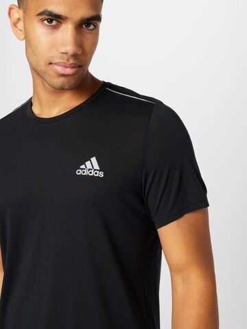 ADIDAS SPORTSWEAR - Camisa funcionais 'X-City' em preto