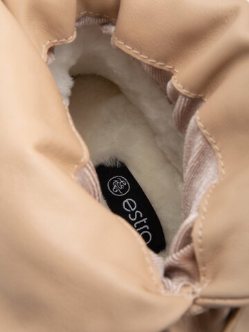 Estro Snow boots '3587-2' in Beige
