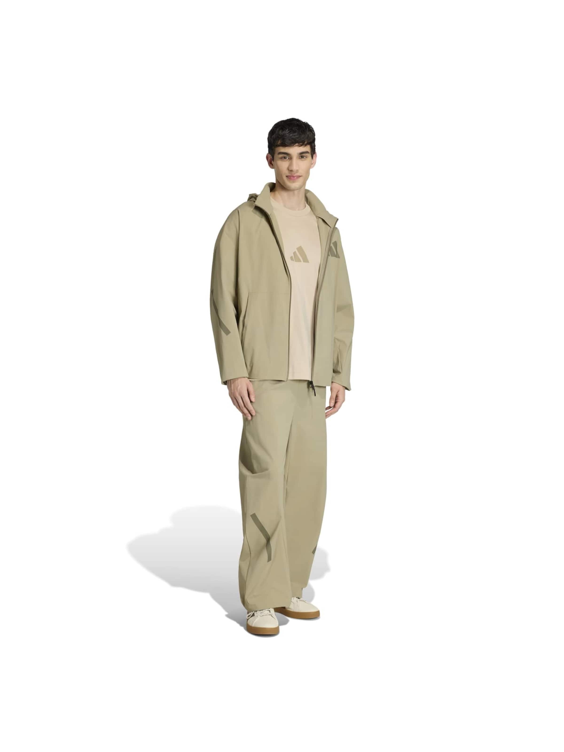 ADIDAS SPORTSWEARLoosefit Sportske hlače 'Z.N.E.' - zelena boja