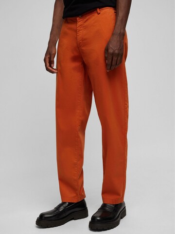 Regular Pantalon chino HECHTER PARIS en marron : devant