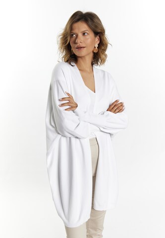 Usha Knit Cardigan 'Lurea' in White: front