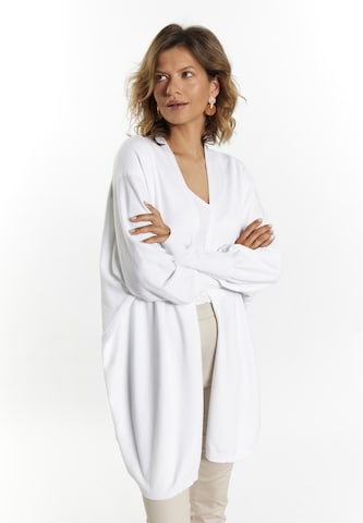 Usha Knit cardigan 'Lurea' in White: front