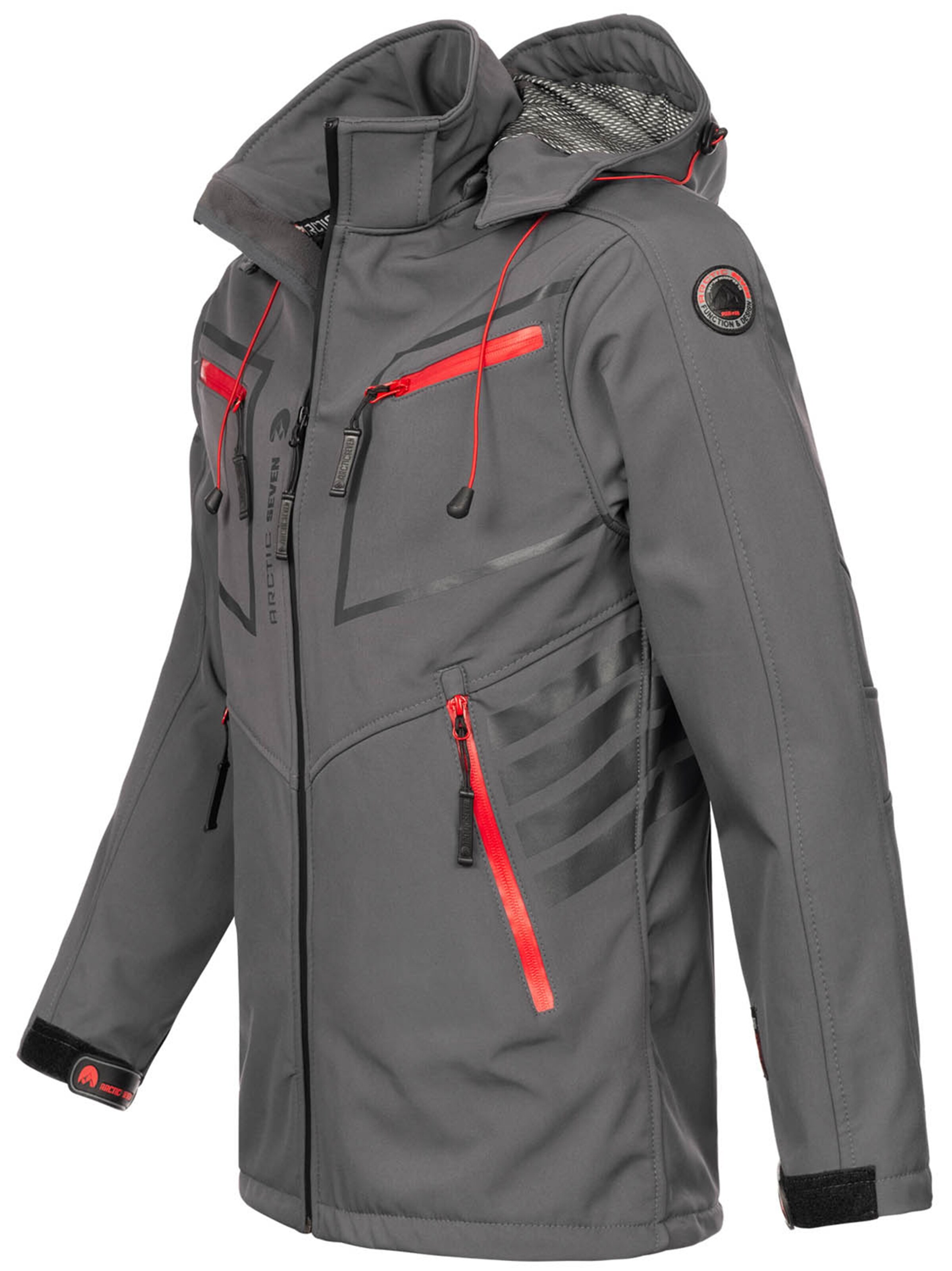 Arctic Seven Functionele jas in Grijs