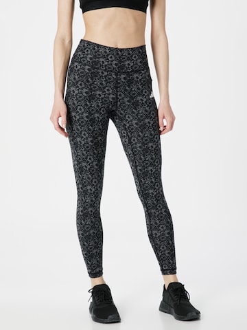 ADIDAS PERFORMANCE Skinny Sportsbukse 'Essentials' i svart: forside