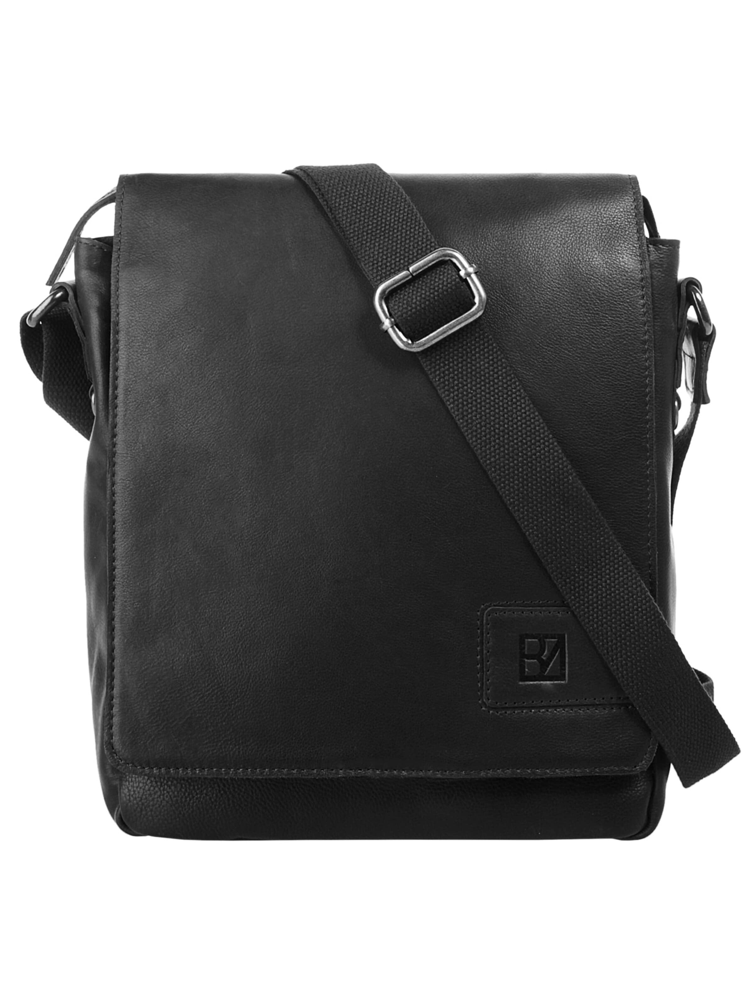 BODENSCHATZ Crossbody Bag in Black: front