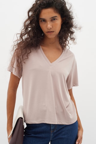 InWear Bluse 'Liliana' i beige: forside