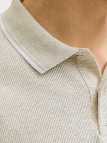 JACK & JONES Shirt 'Austin' in Beige