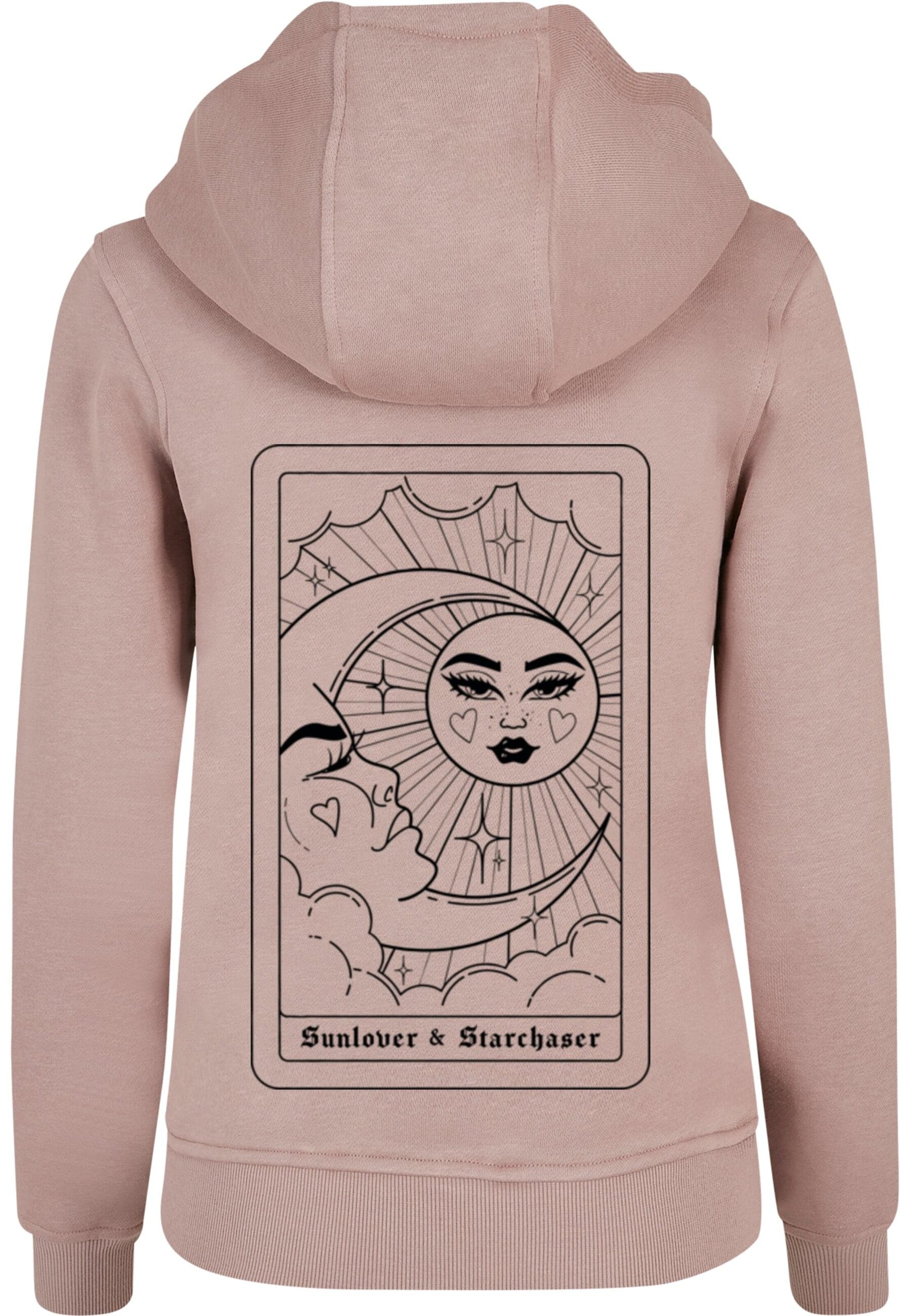 Mister Tee Sweatshirt 'Sunlover Starchaser' in Pink