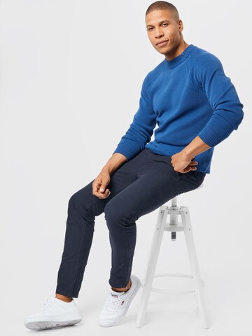 HUGO Sweter 'Sdip' w kolorze niebieski