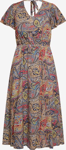 usha FESTIVAL Summer Dress in Blue: front