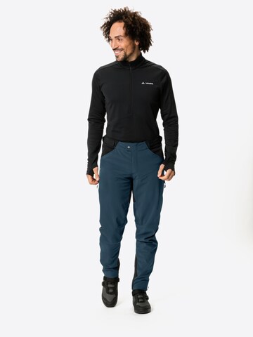 Regular Pantalon fonctionnel 'Qimsa II' VAUDE en bleu