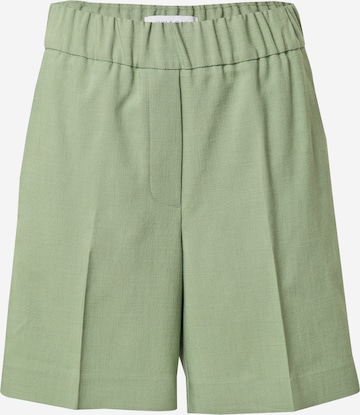 IVY OAK Παντελόνι με τσάκιση 'PEONY TESSA' σε πράσινο: μπροστά