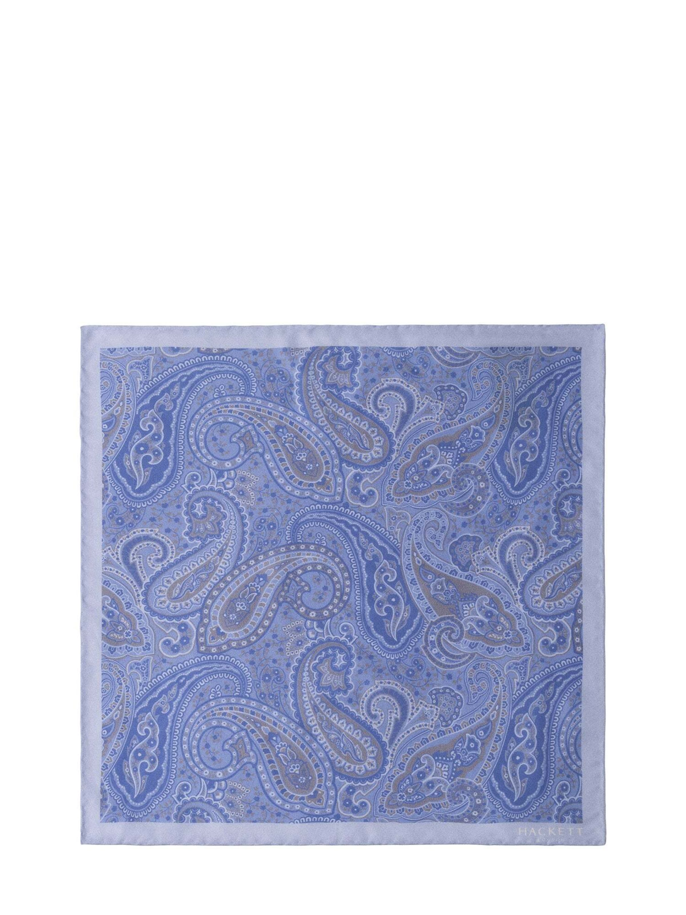 Foulard Hackett London en bleu : devant