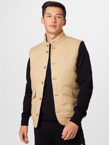 Polo Ralph Lauren Bodywarmer 'KENDAL' in Beige: voorkant