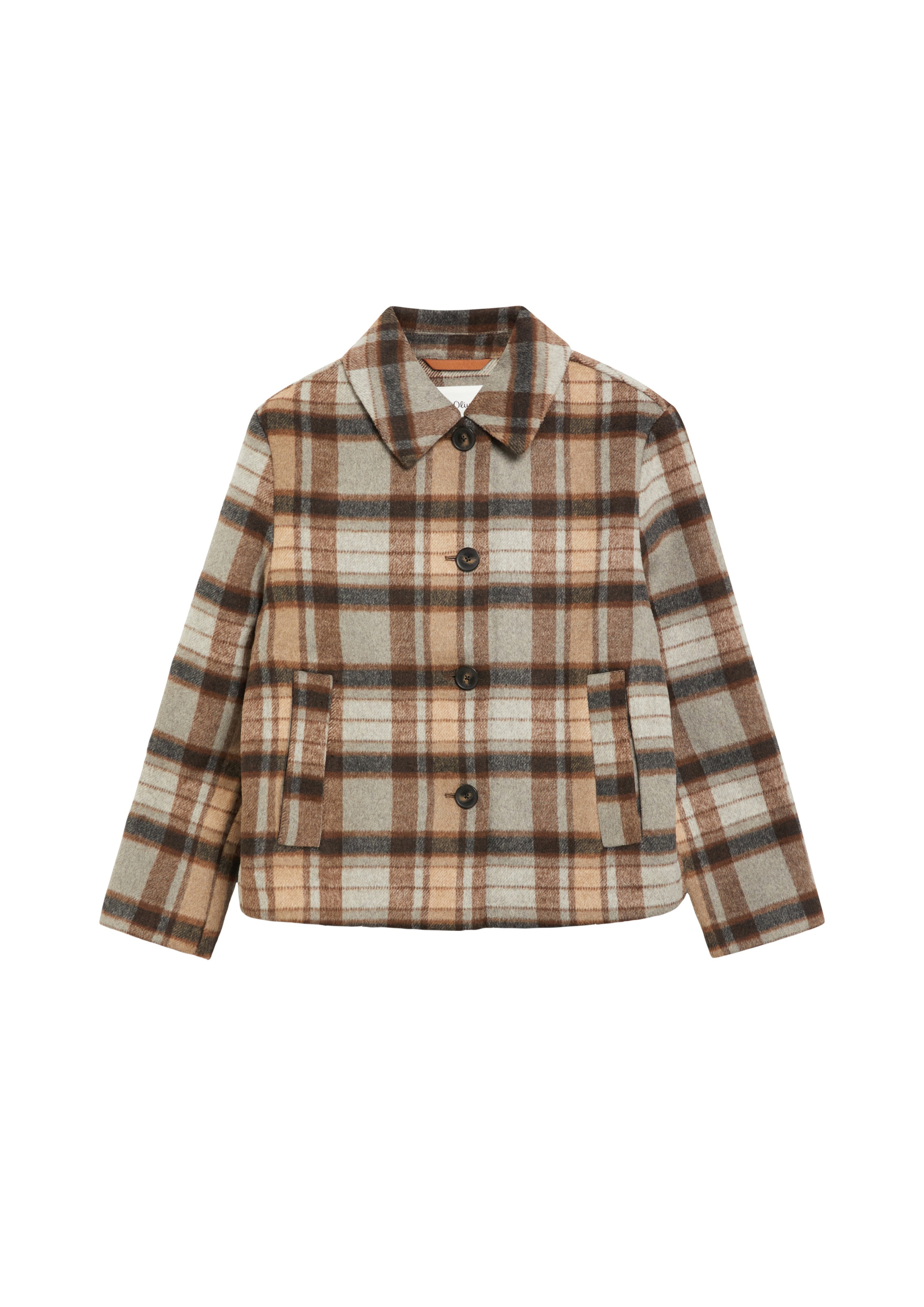s.Oliver Jacke in Beige: Vorderseite