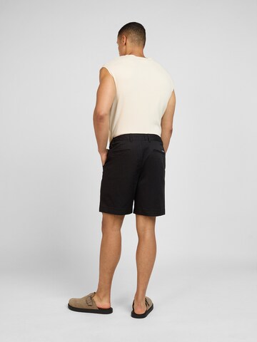 WOTEGA Regular Chino Pants 'Luno' in Black