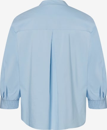 MORE & MORE Bluse in Blau