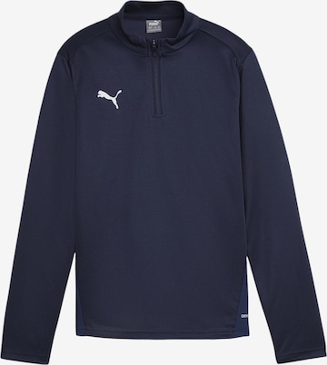 PUMA Funktionsshirt 'TeamGoal' in Blau: Vorderseite