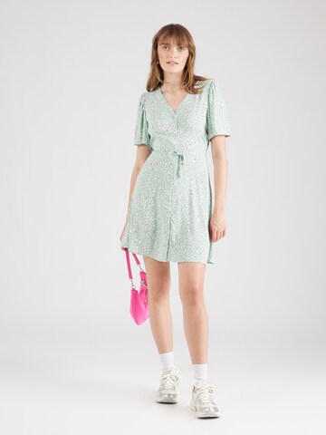 VERO MODA Shirt Dress 'ALBA' in Green: front