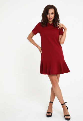 Awesome Apparel Kleid in Rot