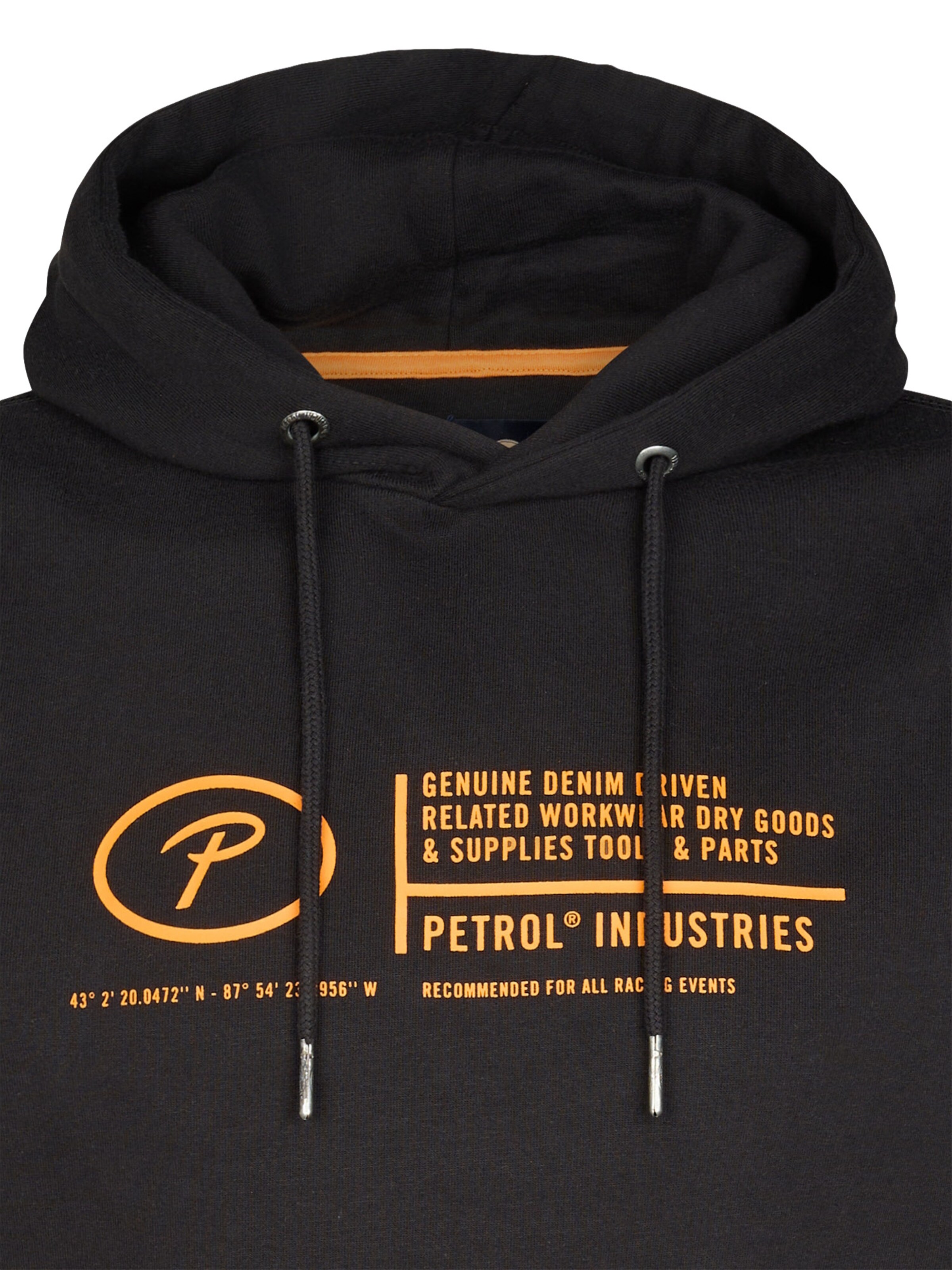 Petrol Industries Sweatshirt in Zwart