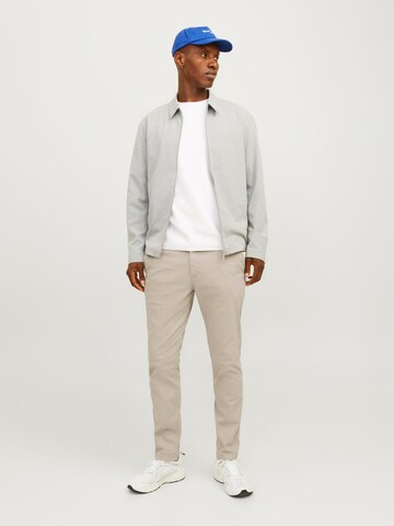 JACK & JONES Slim fit Chino trousers 'MARCO DAVE' in Beige