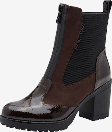 MARCO TOZZI Chelsea Boots in Braun: Vorderseite