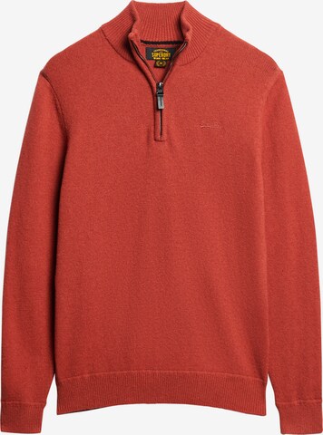 Pull-over 'Essential' Superdry en orange : devant