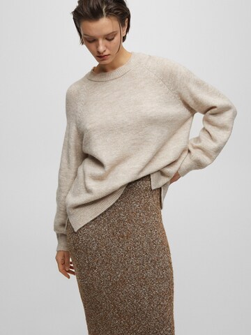 Pull&Bear Pullover in Beige: predná strana