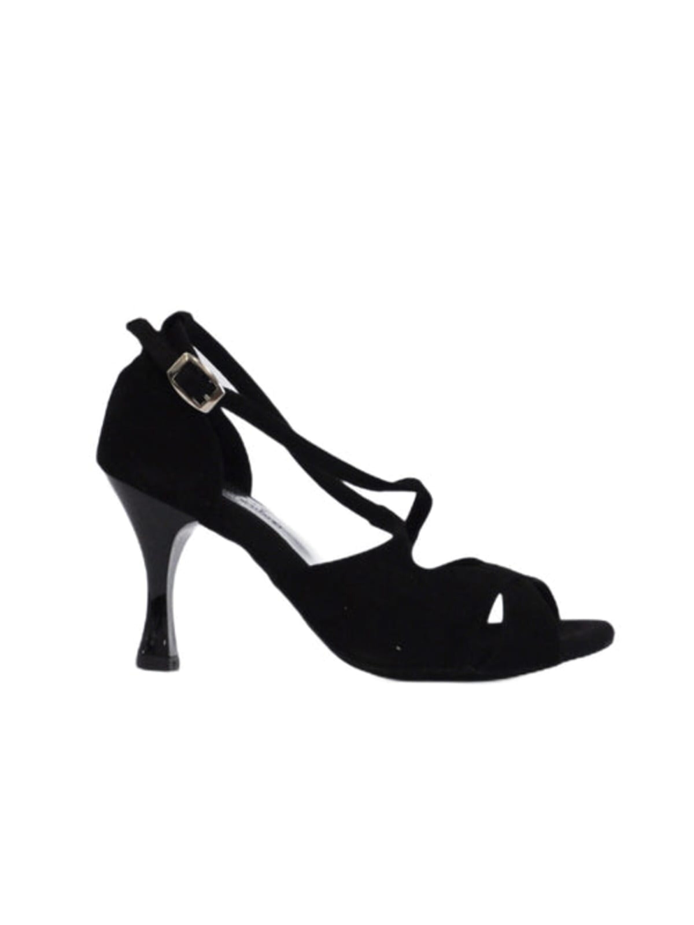 Dancing Queens Pumps 'Grace Harmony Tanzschuhe Wildleder - Absatz 7.0 cm flare' in Black