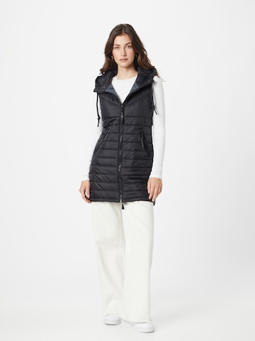 Gilet 'Lucinda' Ragwear en noir : devant