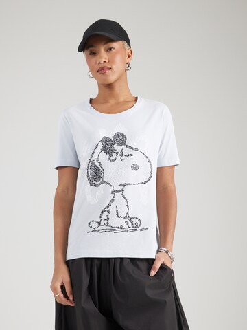 T-shirt PRINCESS GOES HOLLYWOOD en bleu : devant