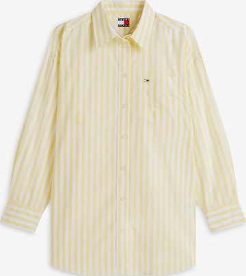 Chemisier 'Essential' Tommy Jeans en jaune : devant