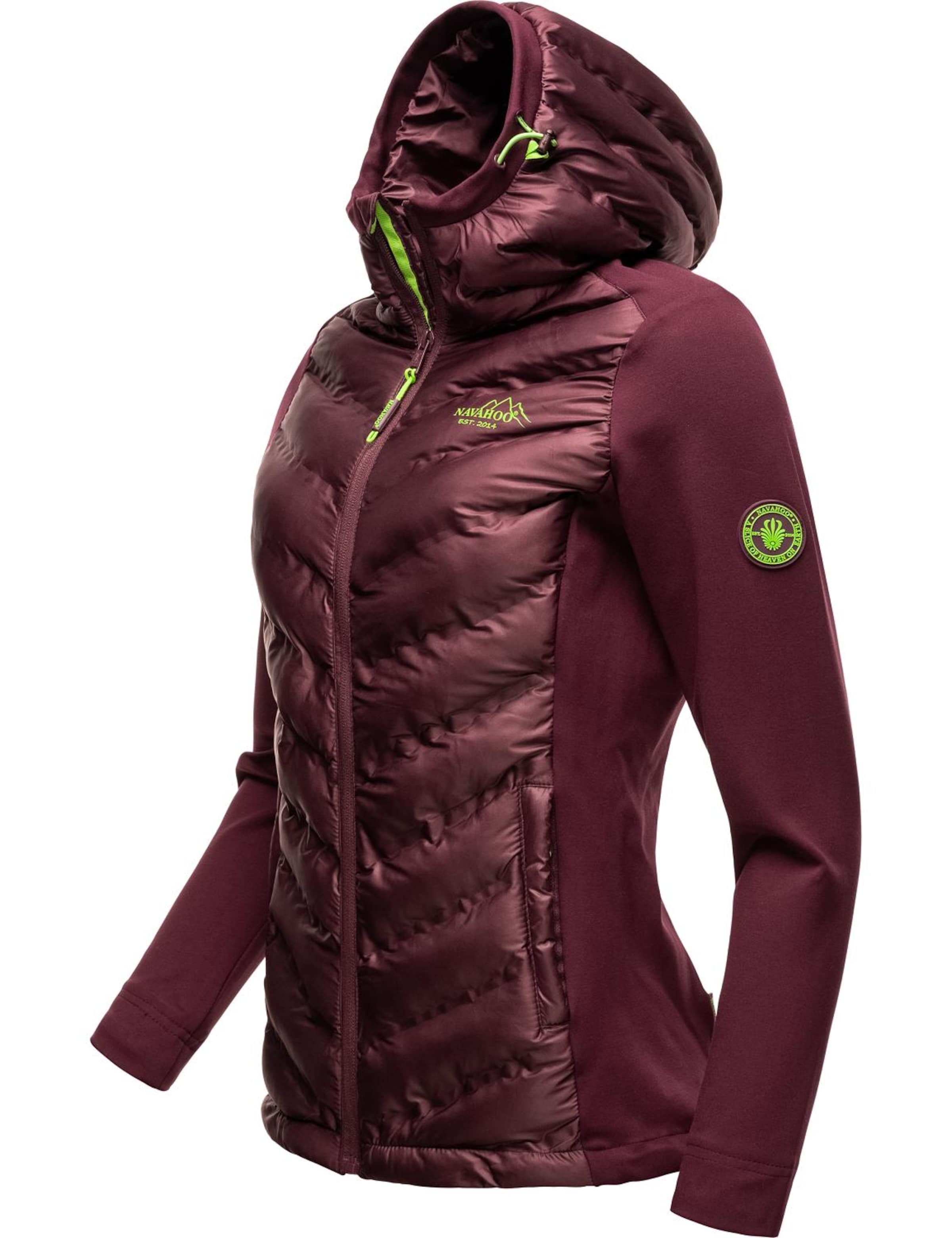 NAVAHOO Steppjacke 'Nimm Mich Mit' in Lila