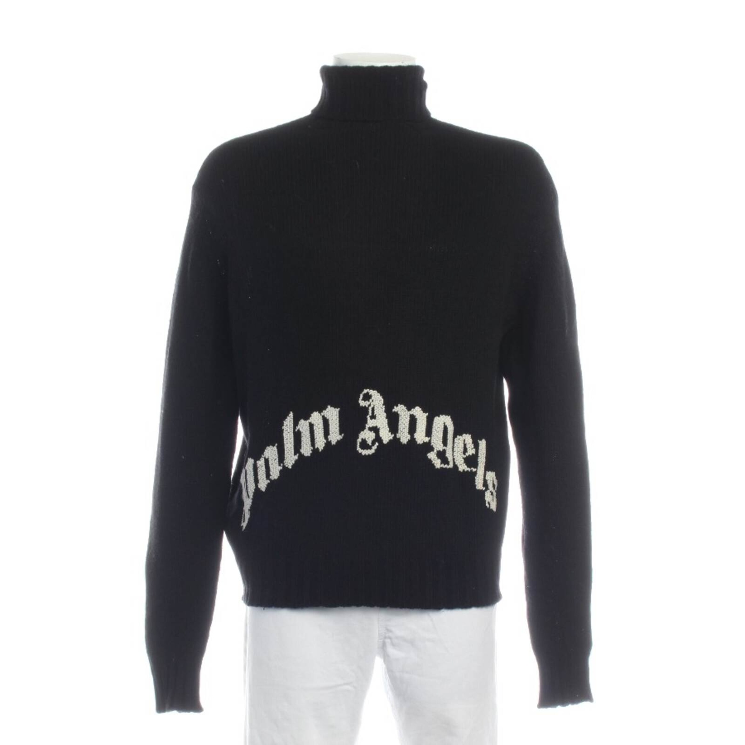 Palm Angels Pullover / Strickjacke S in Schwarz: Vorderseite