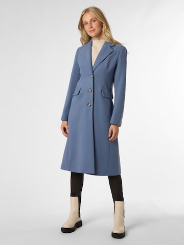 MORE & MORE Ανοιξιάτικο και φθινοπωρινό παλτό σε μπλε: μπροστά
