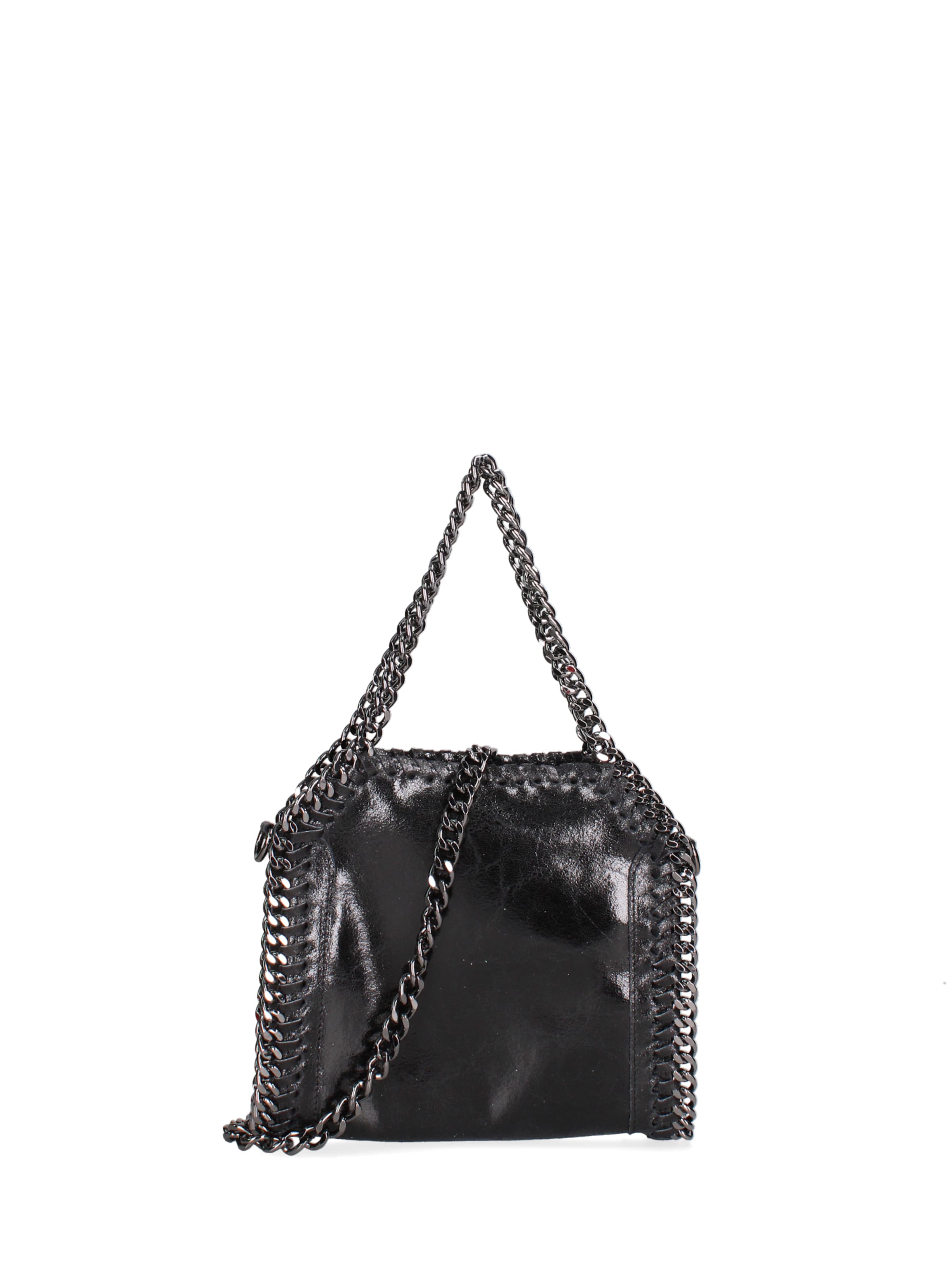 Borsa a mano 'Borsa a mano donna pelle scamosciata stampata con zip - Zefira Chic' di Gave Lux in nero
