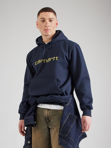 Carhartt WIPSweater majica - plava boja: prednji dio