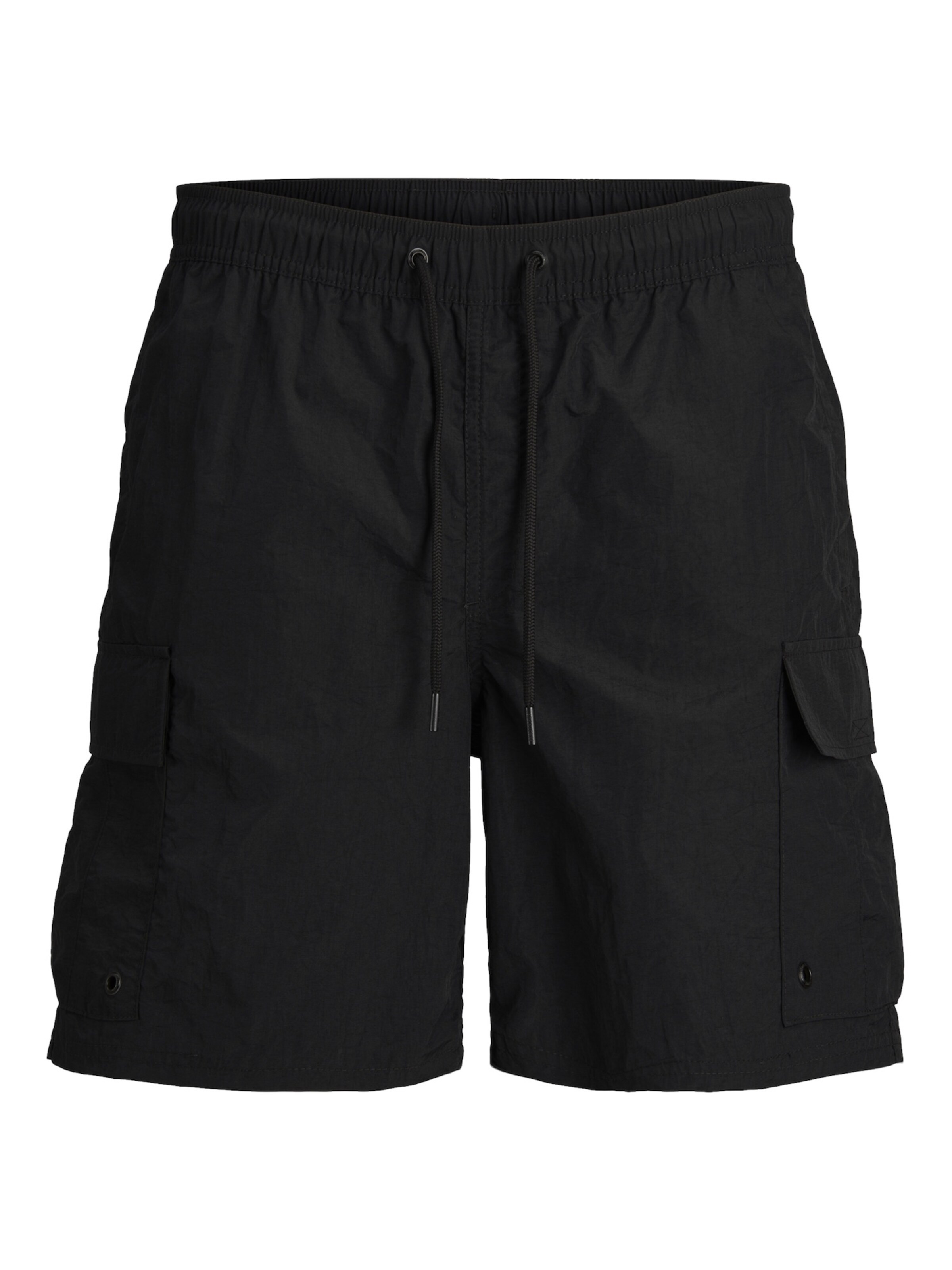Pantaloncini da bagno 'JPSTFiji' di Jack & Jones Junior in nero: frontale