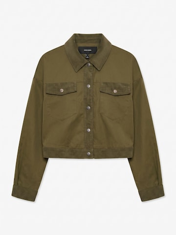 Veste mi-saison 'CECILIE' VERO MODA en vert : devant